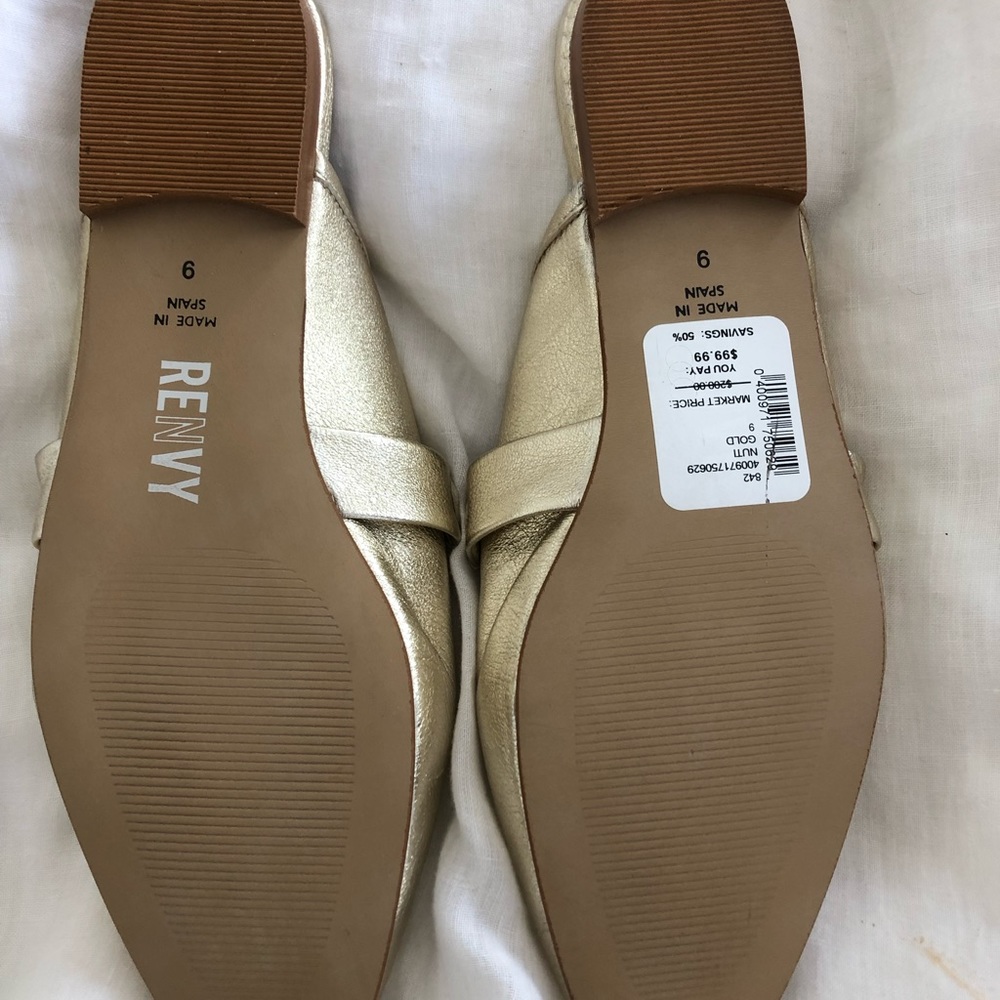 Renvy Gold Slides - Picture 2 of 3